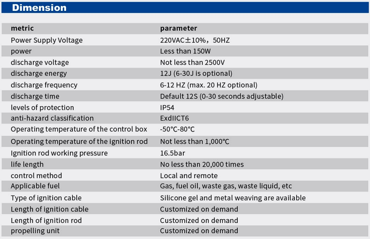 DGN-GT01 SeriesHigh Energy lgniter for Gas Turbines