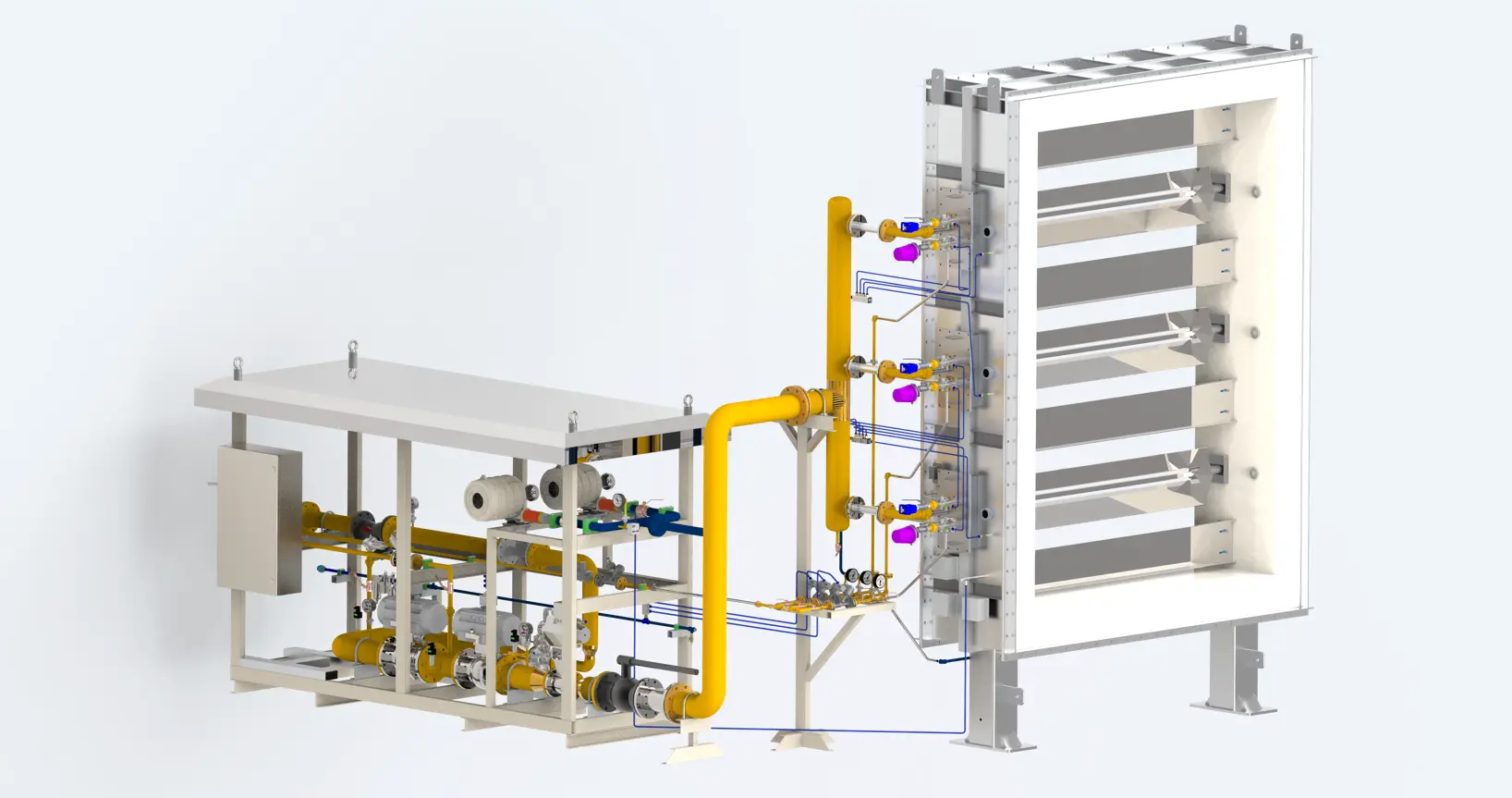 What are the key components of a HRSG duct burner? A detailed guide to fuel nozzles, V‑type & annular flame stabilizers, igniters, flame detectors, and damper actuators